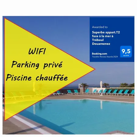 Superbe Appart.T2 Face A La Mer A Treboul Douarnenez Exterior photo